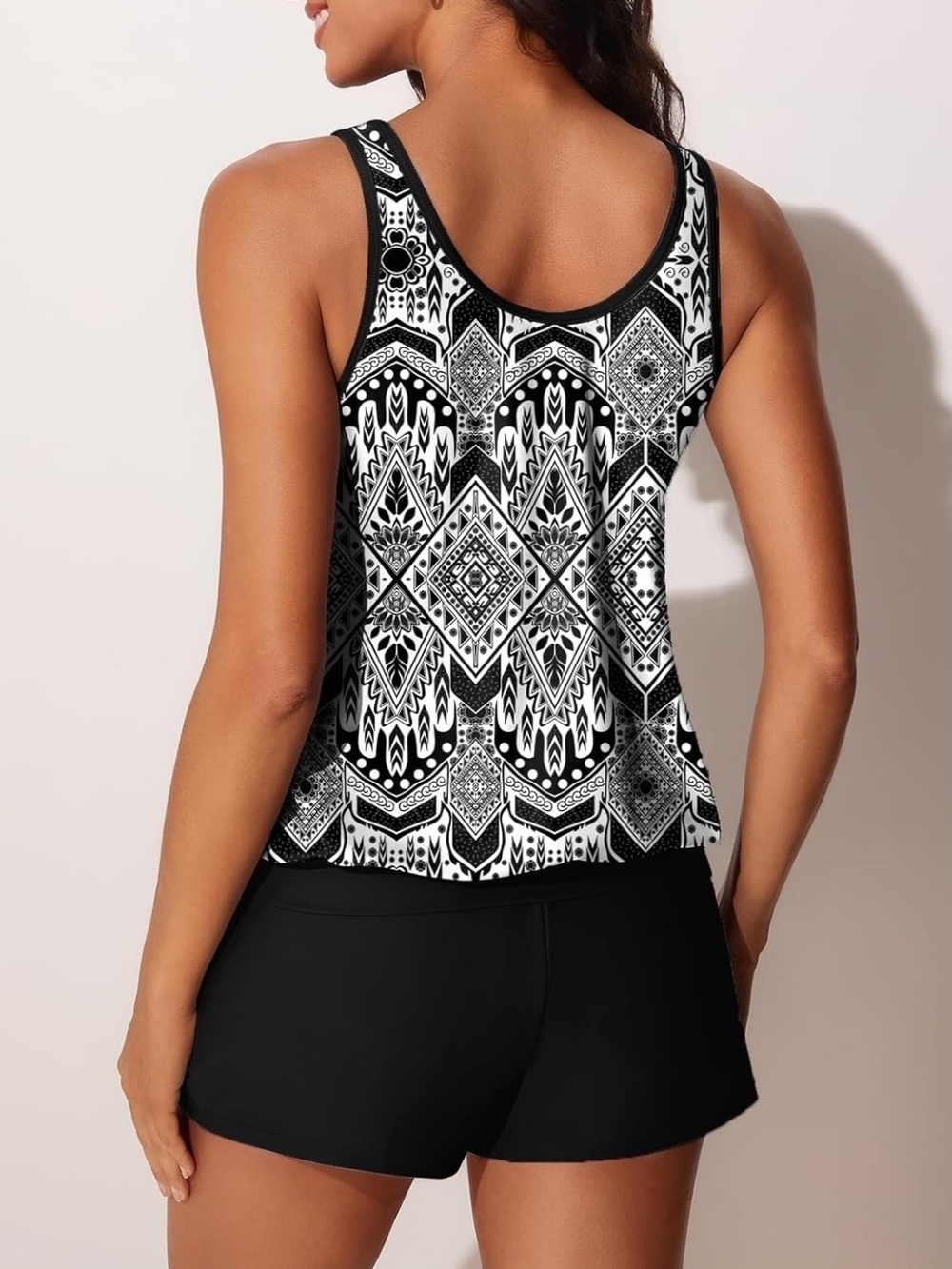 Summer Mae Womens Tankini Two Piece with Pockets. NWT. - Picture 2 of 9